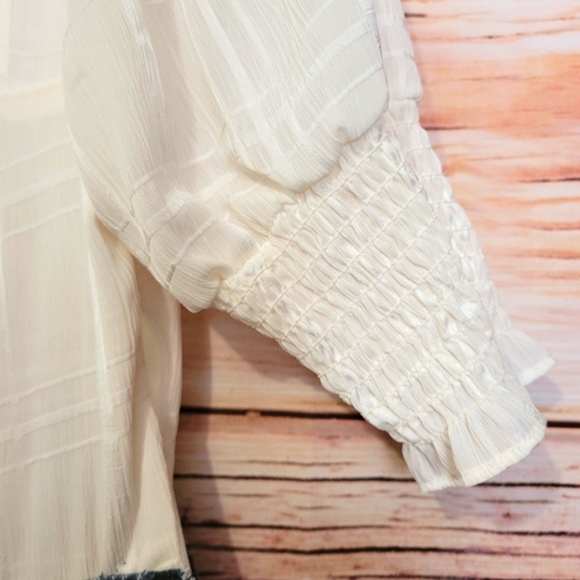 HANDMADE❤UPCYCLED "ONE (of a) KIND DENIMco" BOHO & DENIM DRESS SZ 6-8 - Picture 11 of 12